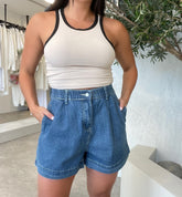 DENIM INDIGO SHORT